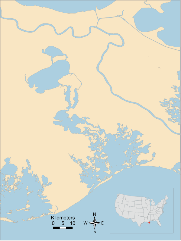 USA LA Barataria Bay
