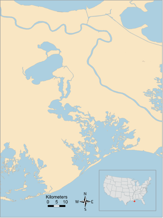 USA LA Barataria Bay