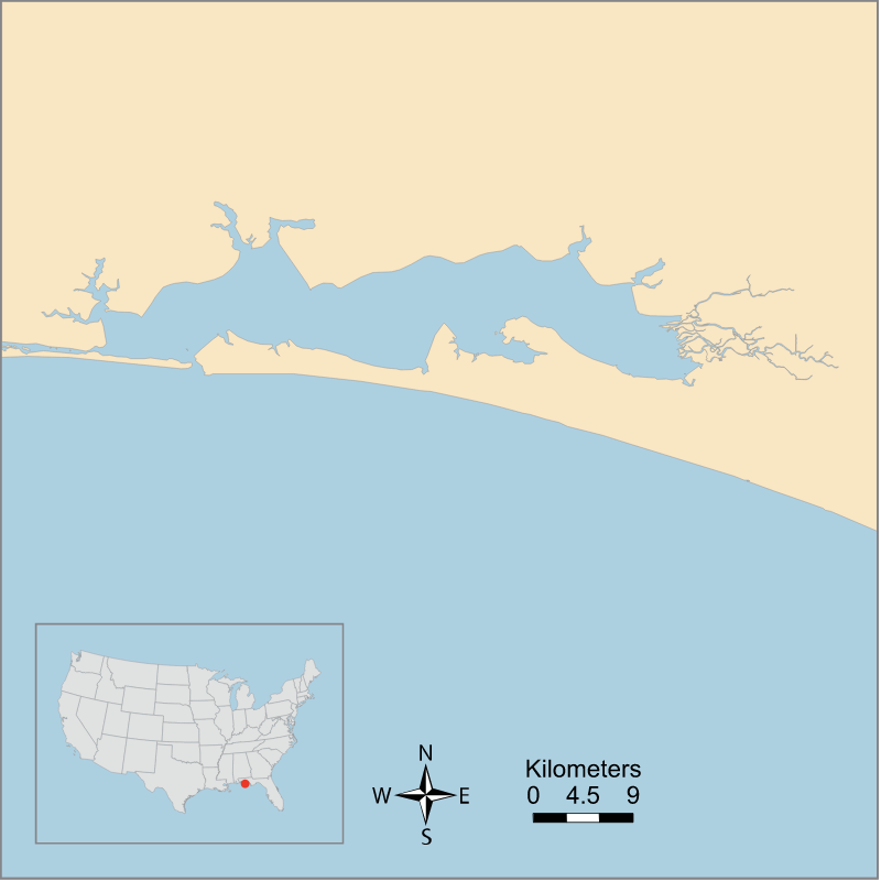 USA FL Choctawhatchee Bay