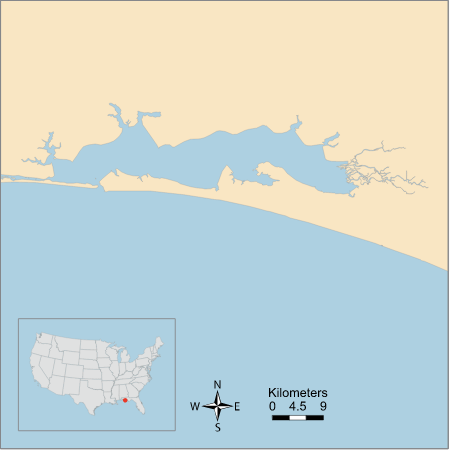 USA FL Choctawhatchee Bay