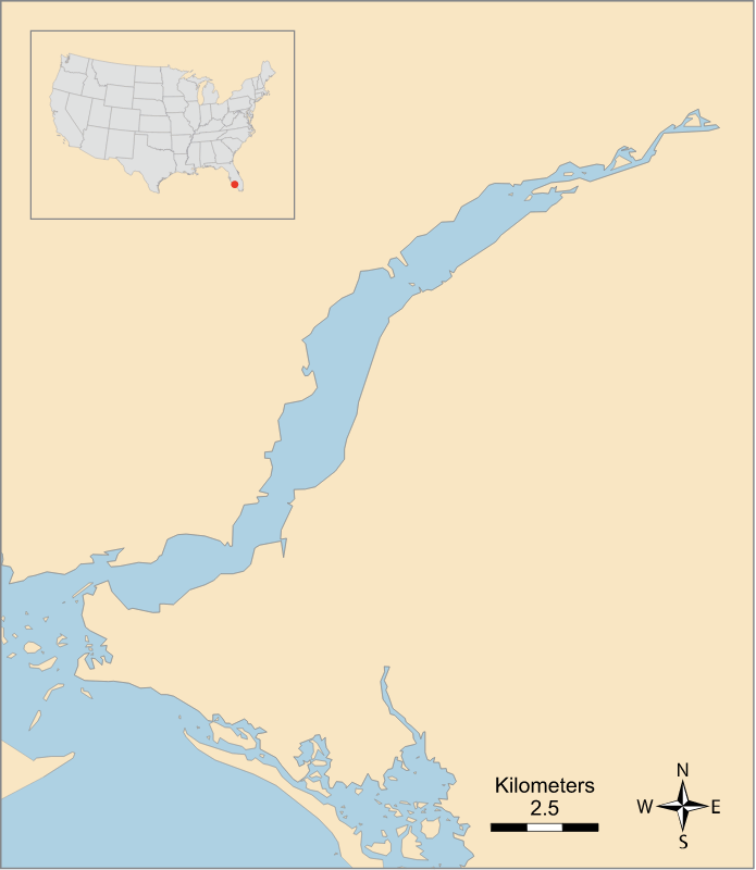 USA FL Caloosahatchee River
