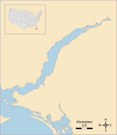 USA FL Caloosahatchee River