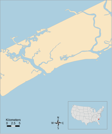 USA SC Stono and North Edisto Rivers