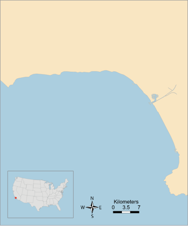 USA CA Santa Monica Bay