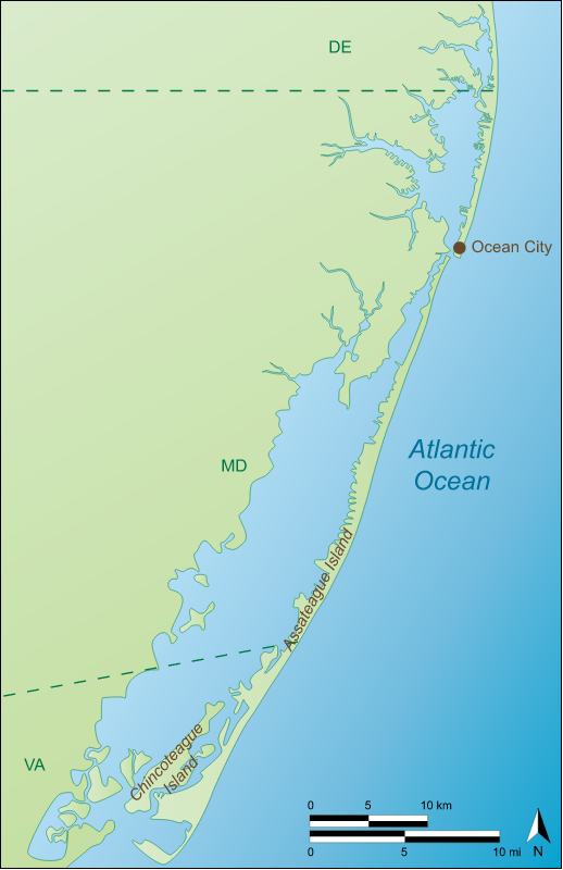 USA DE MD VA Coastal Bays