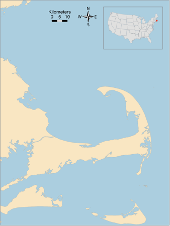 USA MA Cape Cod Bay