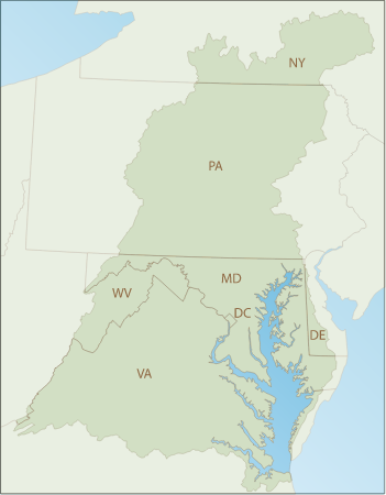 USA Chesapeake Bay Watershed