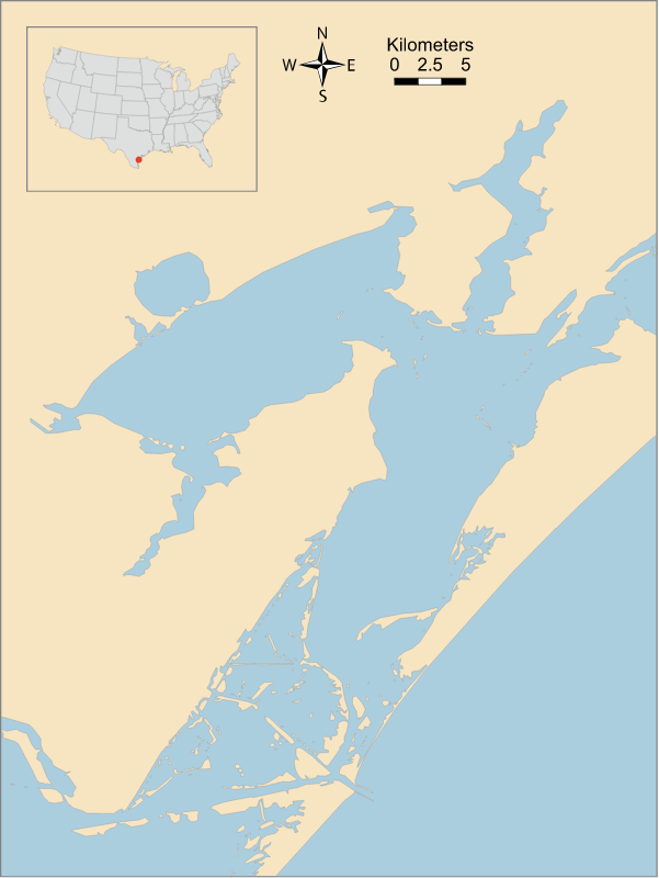 USA TX Aransas Bay