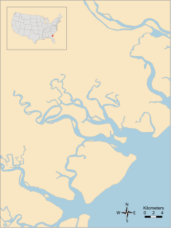USA GA Ossabaw Sound