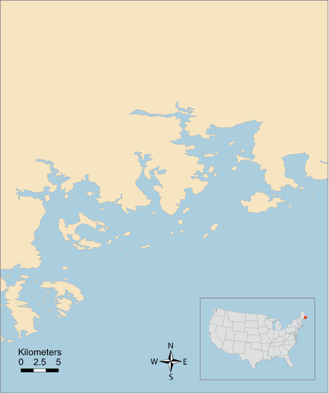 USA ME Englishman and Machias Bays