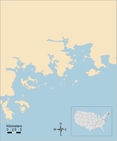 USA ME Englishman and Machias Bays