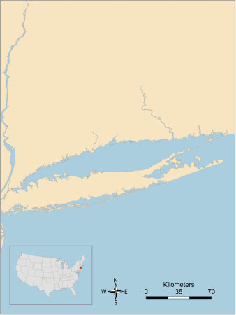 USA CT NY Long Island Sound