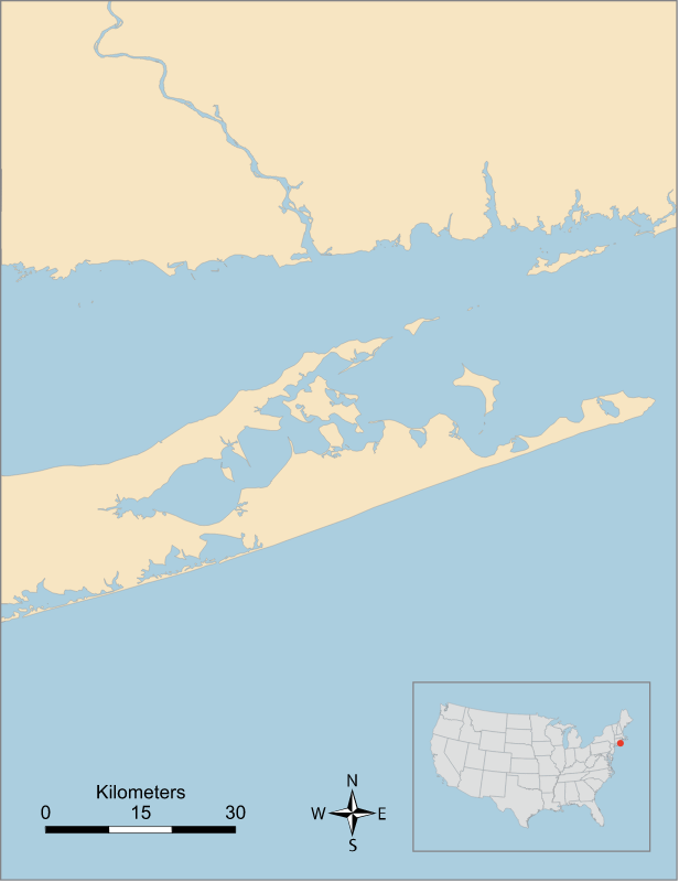 USA NY Gardiners Bay