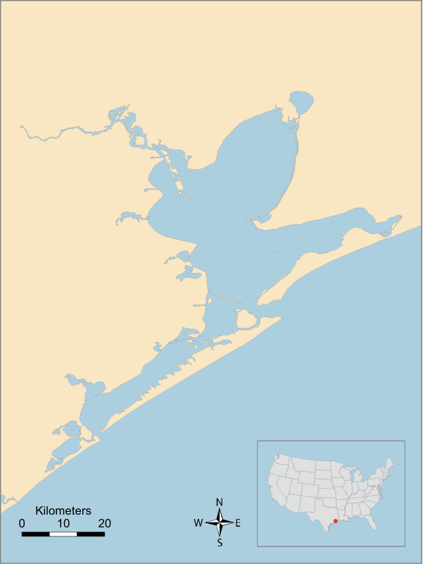 USA TX Galveston Bay