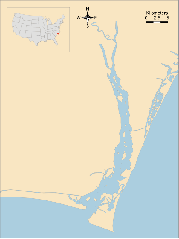 USA NC Cape Fear River