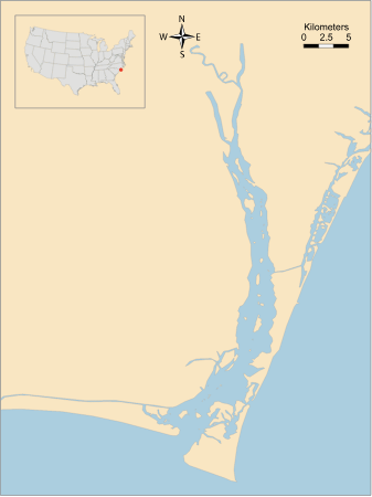 USA NC Cape Fear River