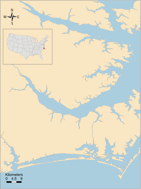 USA NC Neuse River