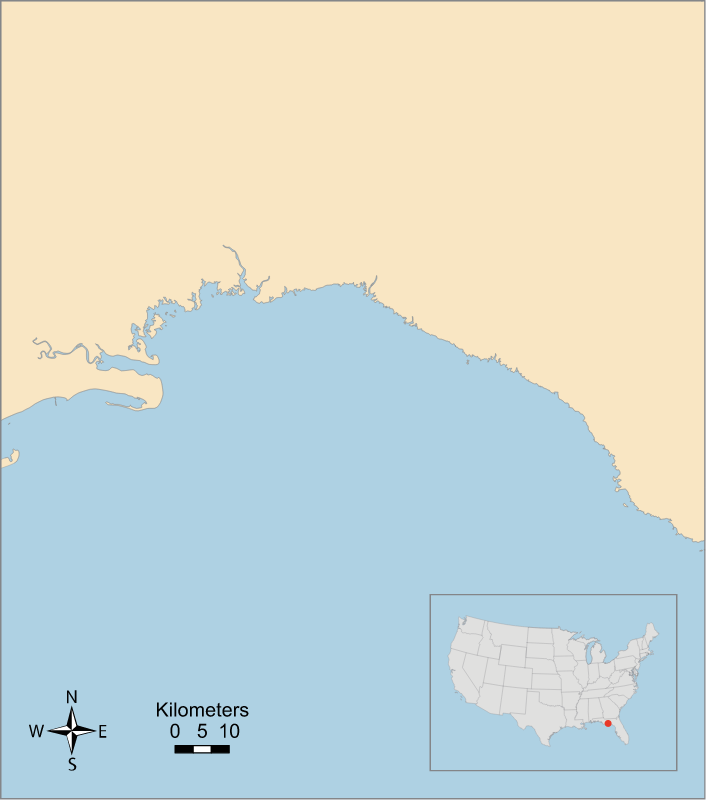 USA FL Apalachee Bay