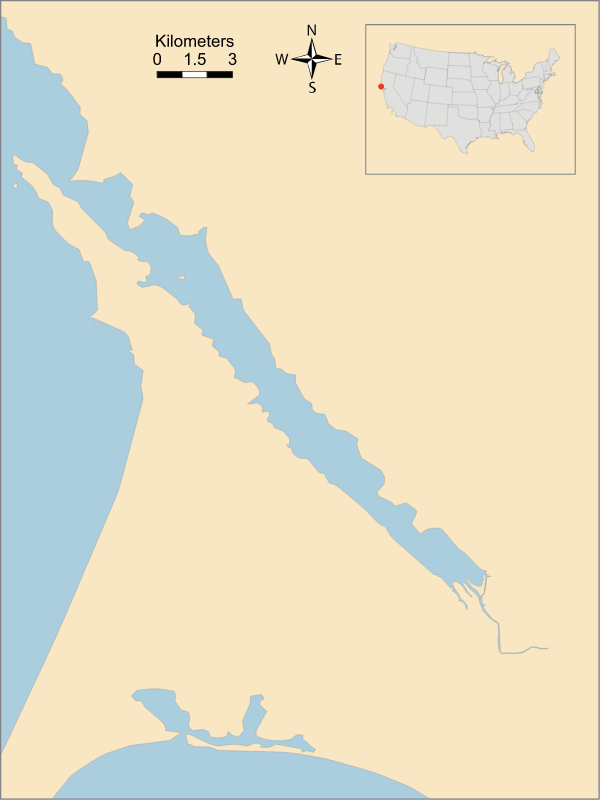 USA CA Tomales Bay