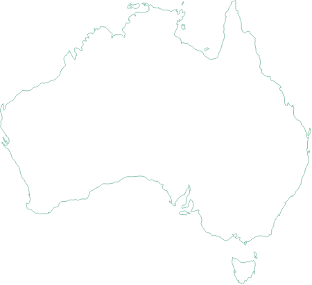 Australia Line Map