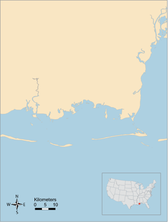 USA MS East Mississippi Sound