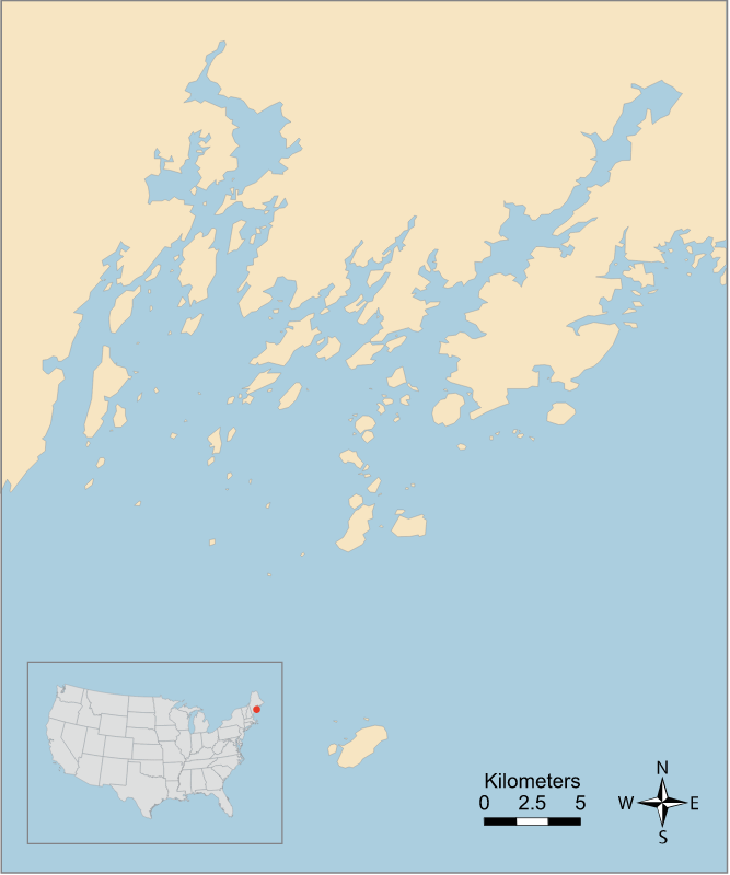 USA ME Muscongus Bay