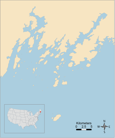 USA ME Muscongus Bay