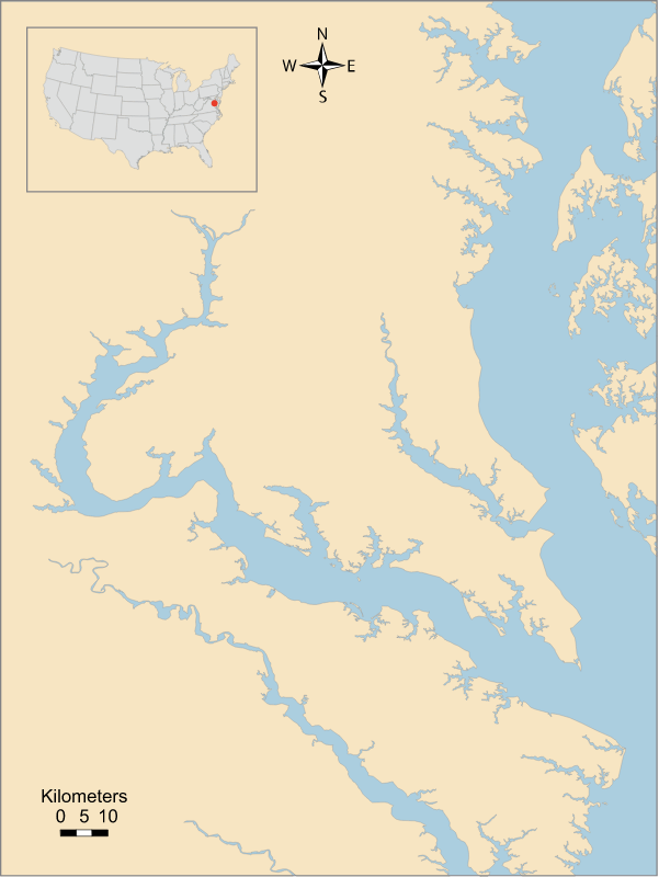 USA MD Potomac River