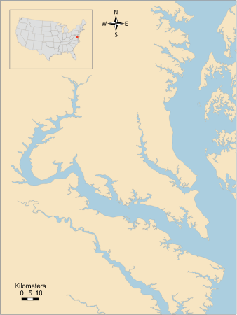 USA MD Potomac River