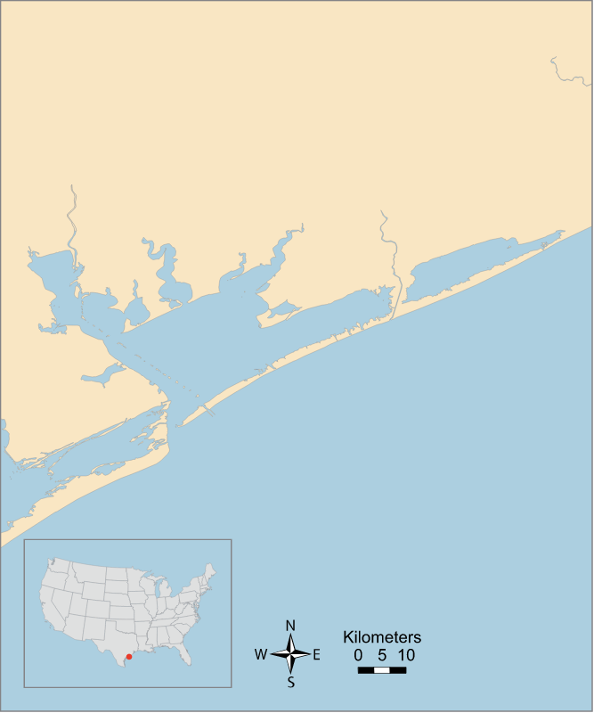 USA TX Matagorda Bay