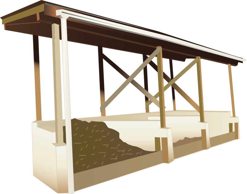 Manure Composting Bunker