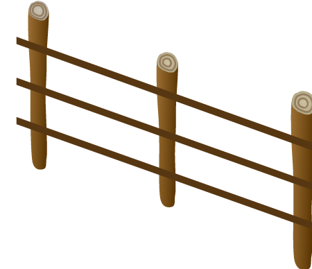 Wood Split Fencing