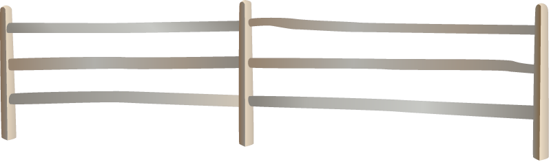 Wood Split Fencing