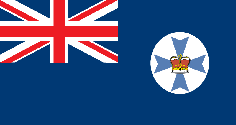 Flag Australia Queensland