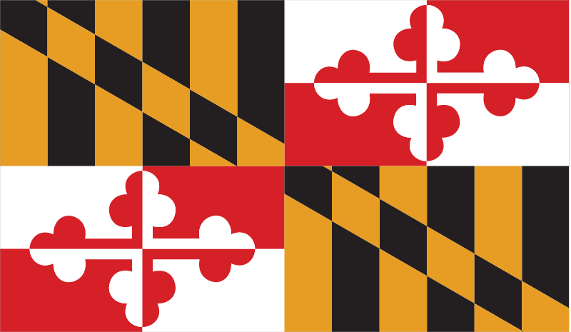 Flag USA Maryland