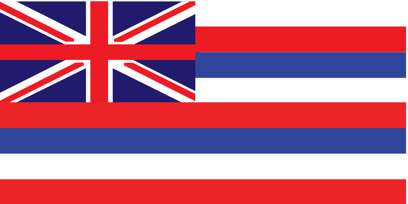 Flag USA Hawaii