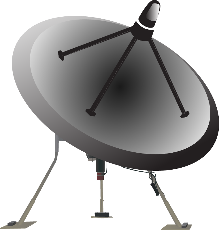 Communications Satellite Dish