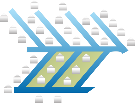 Suburban Canal Estate