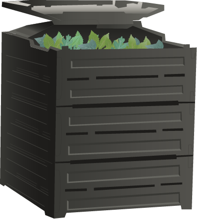 Waste Management Compost Bin