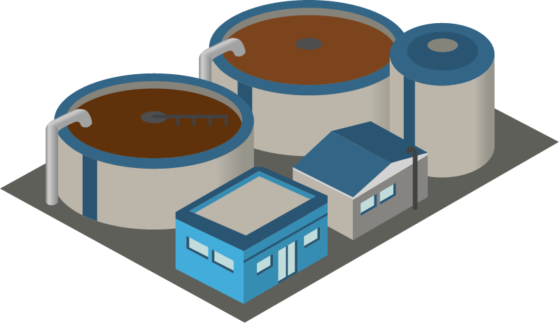 Water Sewage Treatment Plant Tertiary