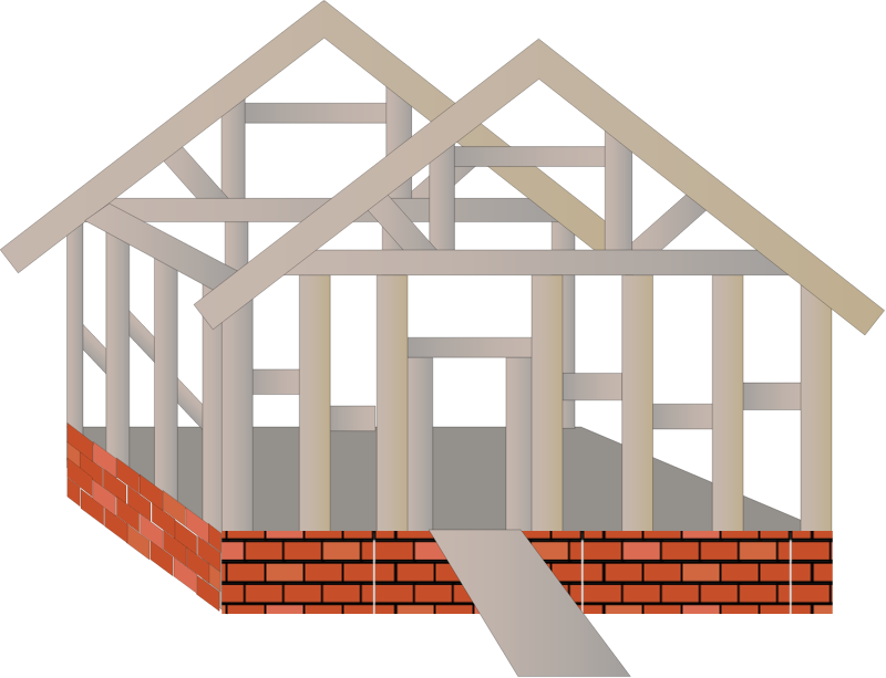 Construction House Frame