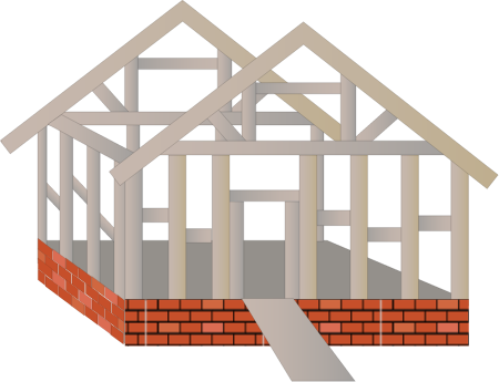 Construction House Frame