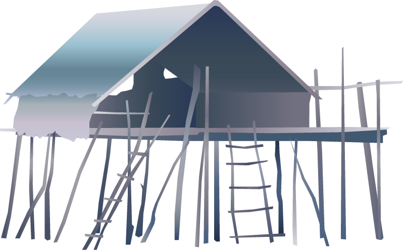 Reef Fishing Hut