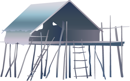Reef Fishing Hut