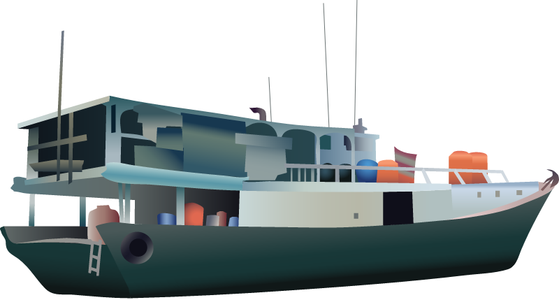 Cyanide Fishing Boat