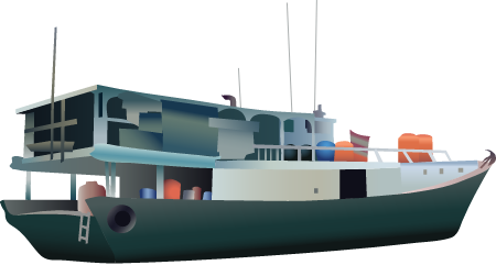 Cyanide Fishing Boat