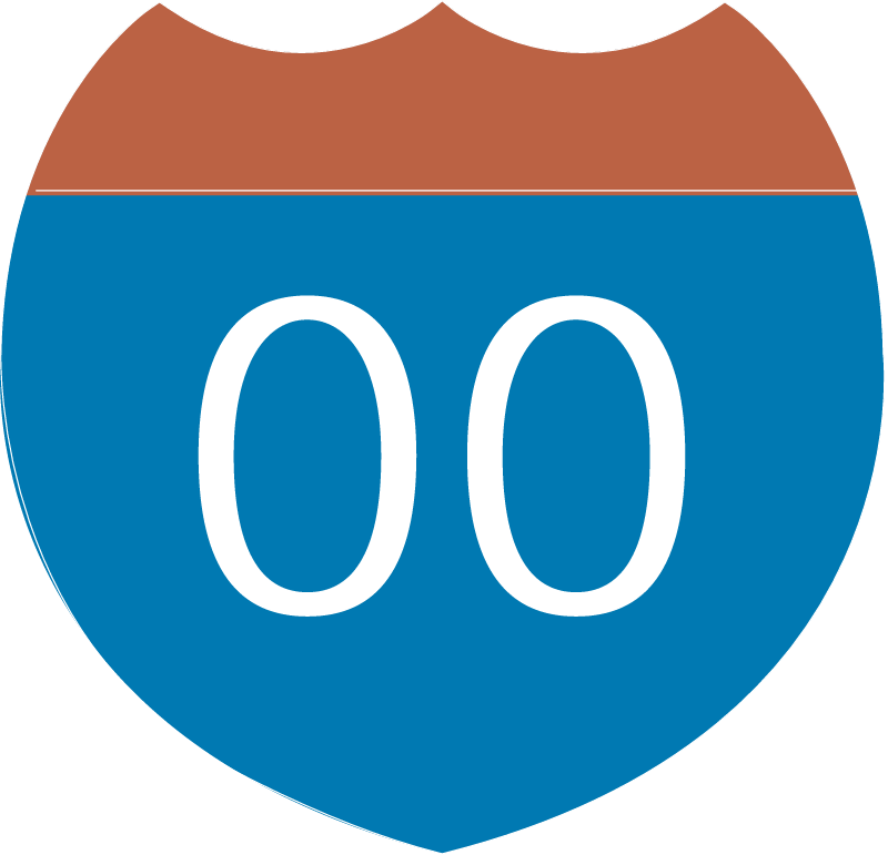 Interstate Highway Sign
