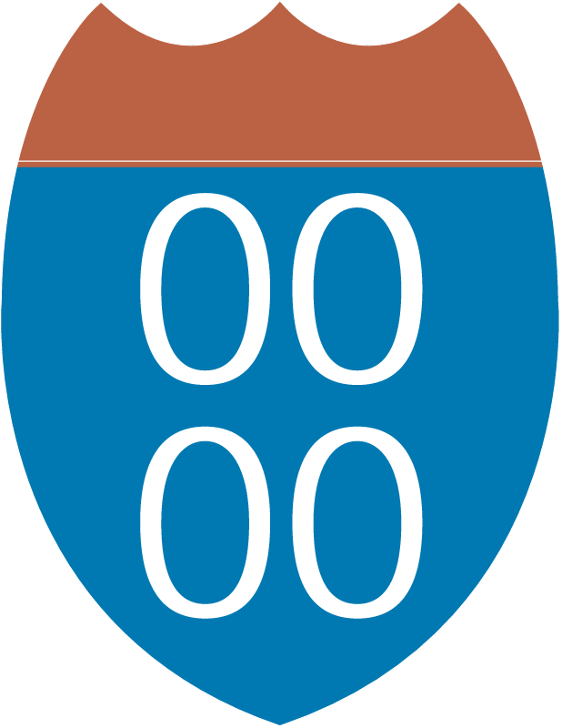 Interstate Highway Sign