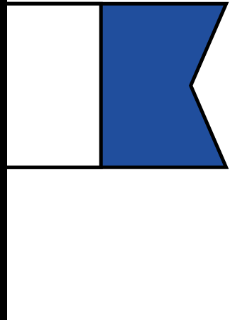 Divers Flag Alfa Flag International