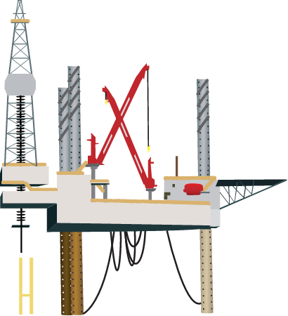 Petroleum Industry Oil Rig Platform